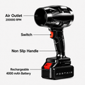 PORTAIR™ Ultra Powerful 200,000 RPM Cordless Portable Air Blower For Cars, Bike, Home, PCs & Keyboard