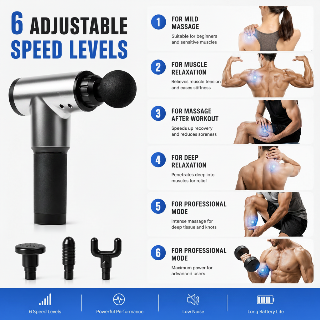 StepX™ Deep Tissue Relief Massage Gun