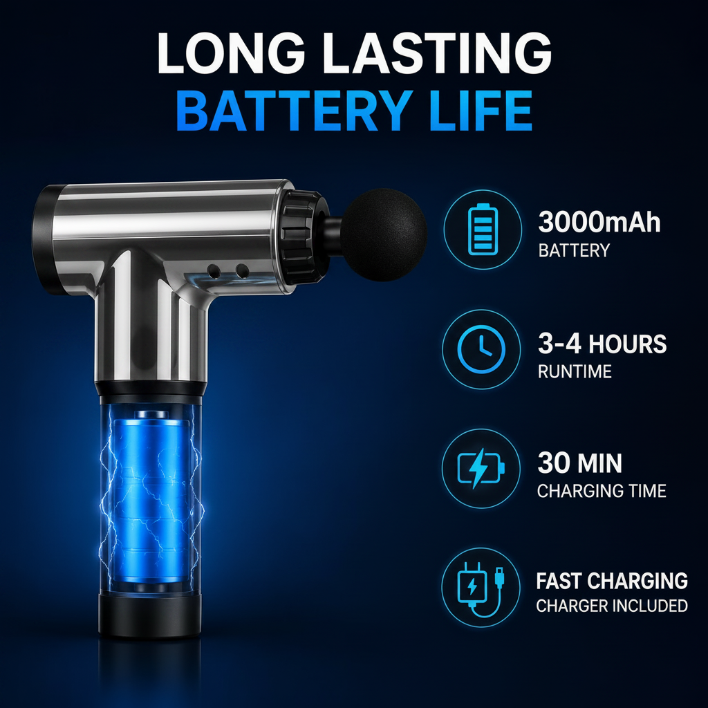 StepX™ Deep Tissue Relief Massage Gun
